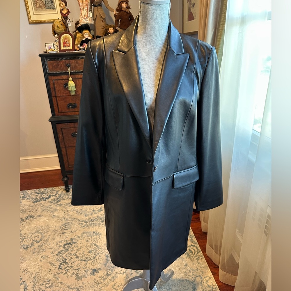 NEW Kobi Halperin Leather Black Jacket